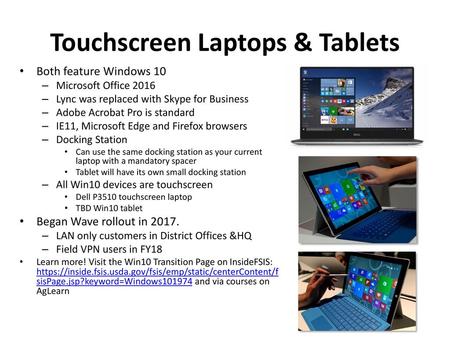 Touchscreen Laptops & Tablets