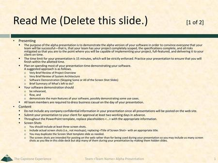 Read Me (Delete this slide.) [1 of 2]