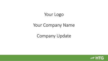 Your Logo Your Company Name Company Update