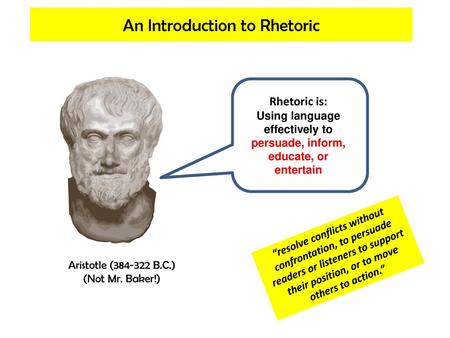 An Introduction to Rhetoric