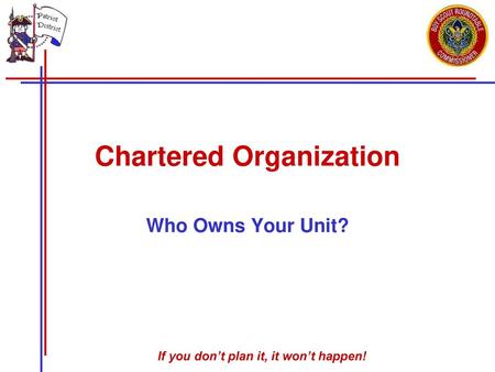 Chartered Organization