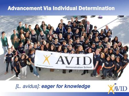 Advancement Via Individual Determination