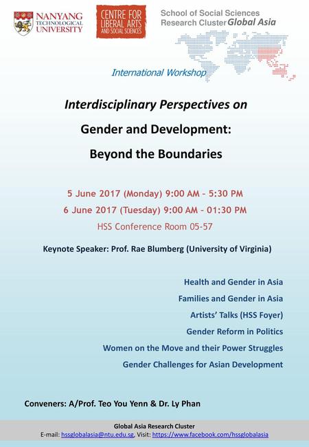 Interdisciplinary Perspectives on Gender and Development: