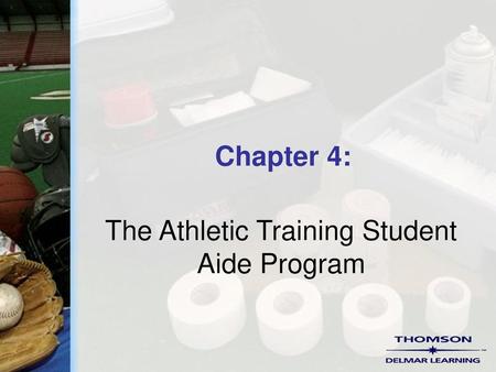 The Athletic Training Student Aide Program