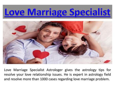 Love Marriage Specialist