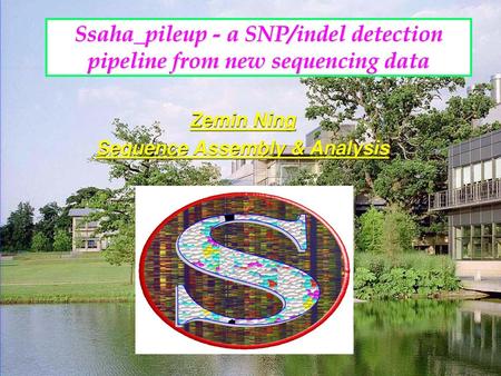 Ssaha_pileup - a SNP/indel detection pipeline from new sequencing data