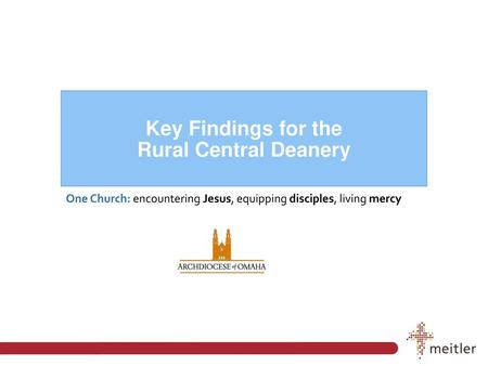 Key Findings for the Rural Central Deanery