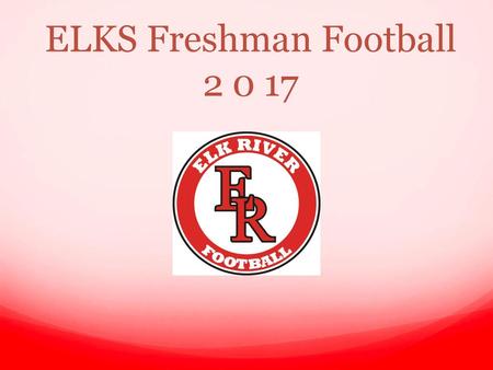 ELKS Freshman Football