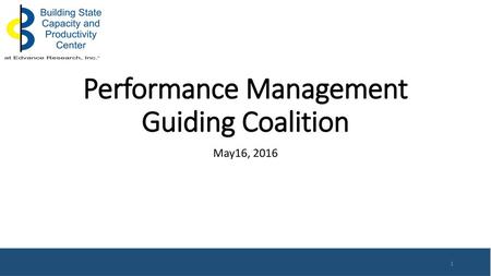 Performance Management Guiding Coalition