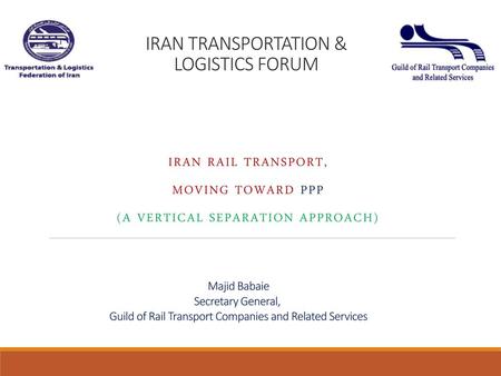 IRAN TRANSPORTATION & LOGISTICS FORUM