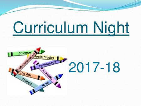 Curriculum Night 2017-18.