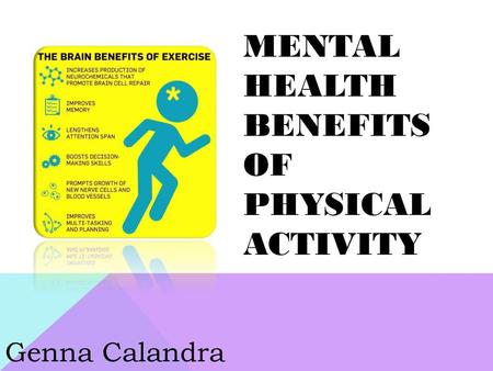 Mental Health Benefits of Physical Activity