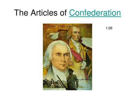 The Articles of Confederation