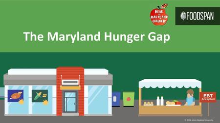 The Maryland Hunger Gap