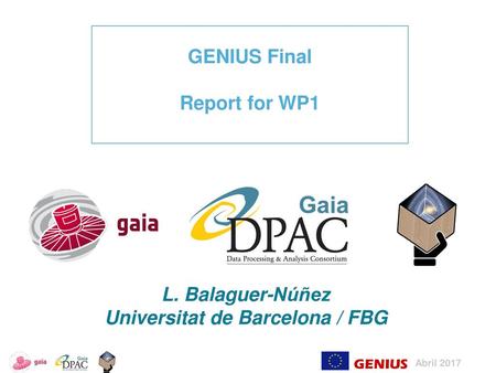 Universitat de Barcelona / FBG