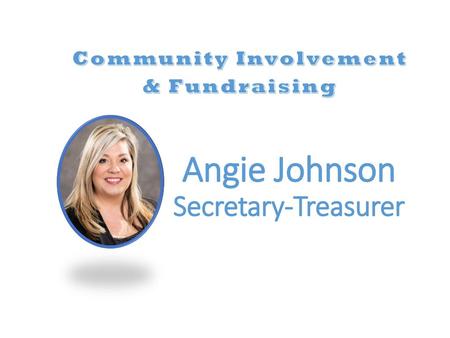 Angie Johnson Secretary-Treasurer