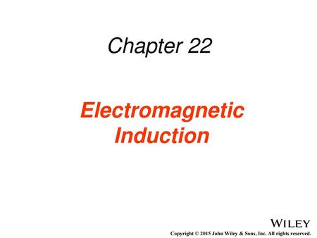 Electromagnetic Induction