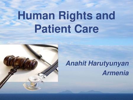 Human Rights and Patient Care