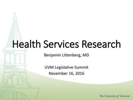 Health Services Research