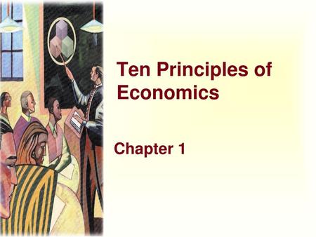 Ten Principles of Economics