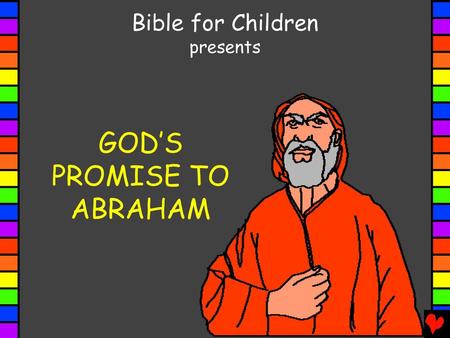 GOD’S PROMISE TO ABRAHAM