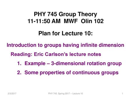 Introduction to groups having infinite dimension