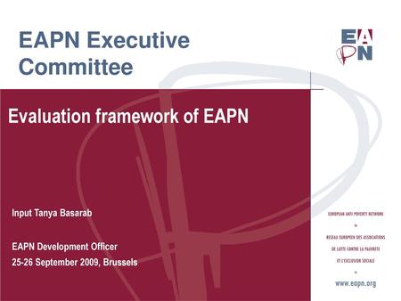 EAPN Executive Committee