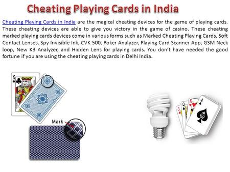 Best Cheating Playing Cards in India