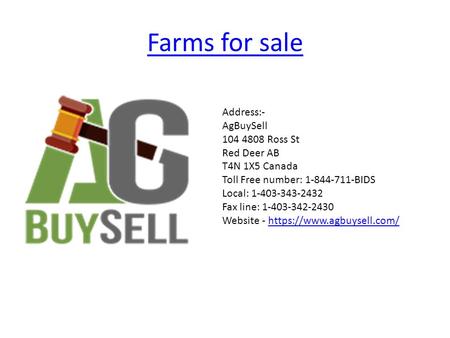 Farms for sale, Livestock for sale, Cattle market, Cattle Auctions, Livestock Auction-- www.agbuysell.com