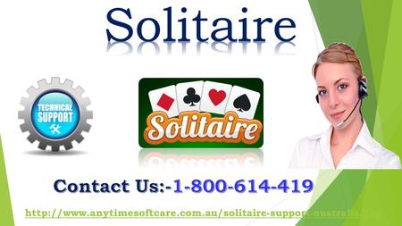 Solve Solitaire Problems Within A Minute | 1-800-614-419