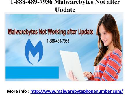 Malwarebytes Not after Update