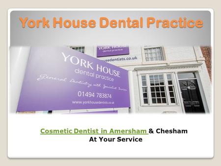 Cosmetic Dentist in Amersham 