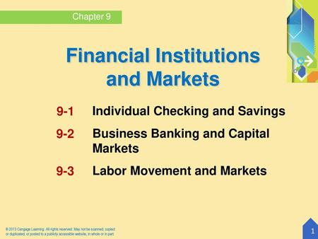 Financial Institutions and Markets