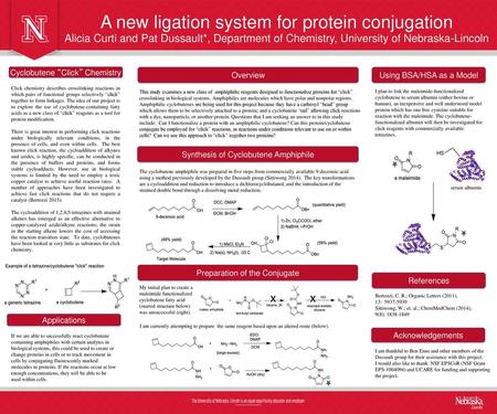 A new ligation system for protein conjugation