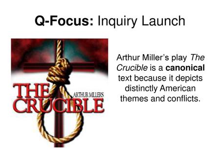 Q-Focus: Inquiry Launch