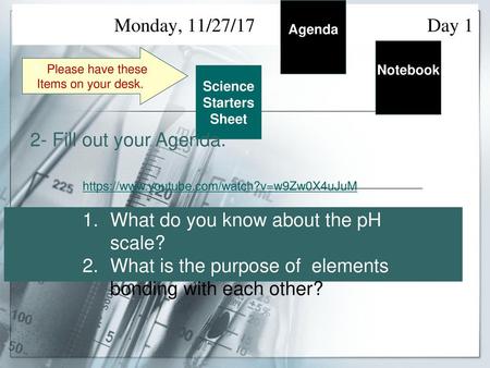 What do you know about the pH scale?