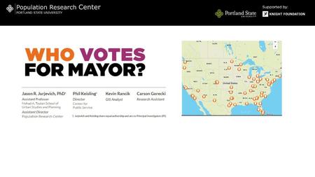 1.  Not new—Portland has been a consistent YCE magnet since 1980