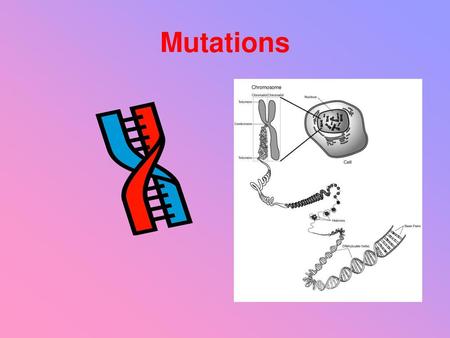 Mutations.