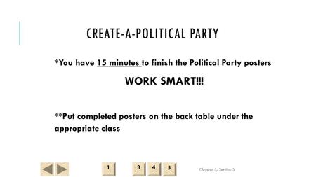 Create-A-Political party