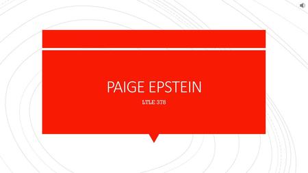 PAIGE EPSTEIN LTLE 378.