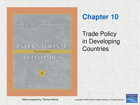 Trade Policy in Developing Countries