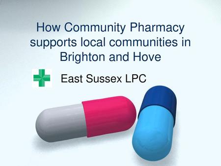 How Community Pharmacy supports local communities in Brighton and Hove