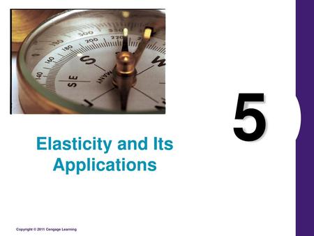 Elasticity and Its Applications