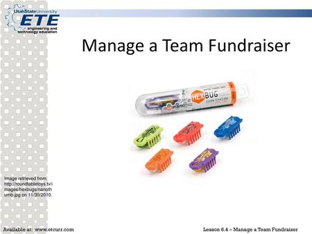 Manage a Team Fundraiser