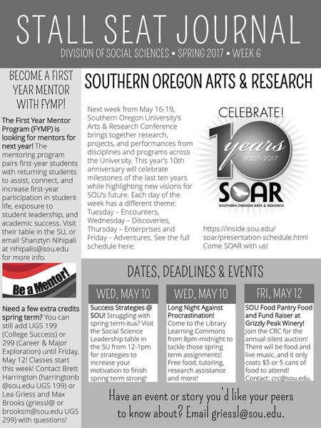 SOUTHERN OREGON ARTS & RESEARCH