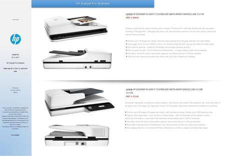 HP ScanJet Pro Scanners