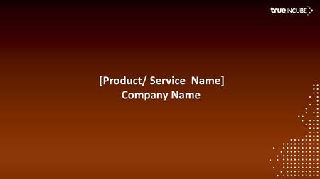 [Product/ Service  Name]