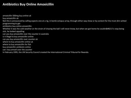 Antibiotics Buy Online Amoxicillin