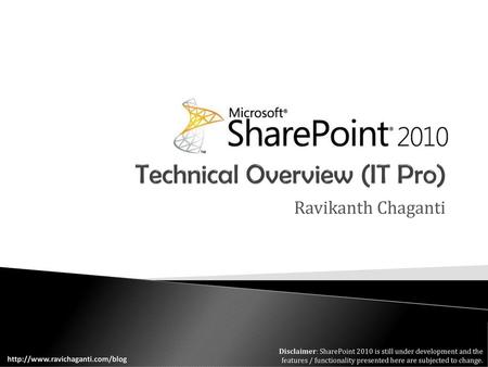 Technical Overview (IT Pro)