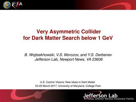 Very Asymmetric Collider for Dark Matter Search below 1 GeV